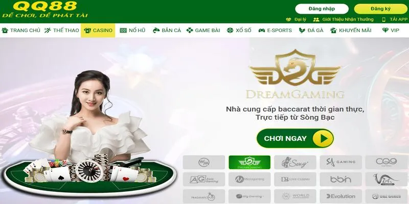 Người chơi phải đủ 18 tuổi mới được cá cược casino tại QQ88